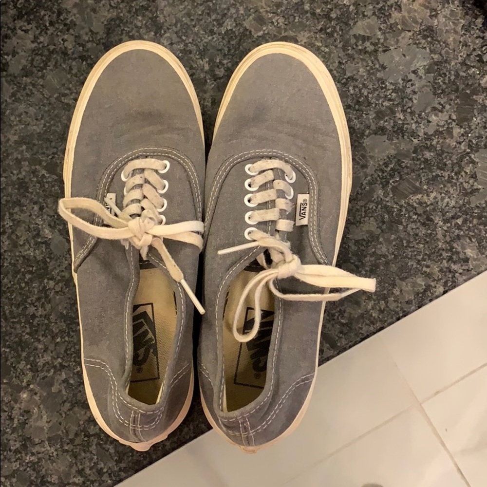 Grey vans